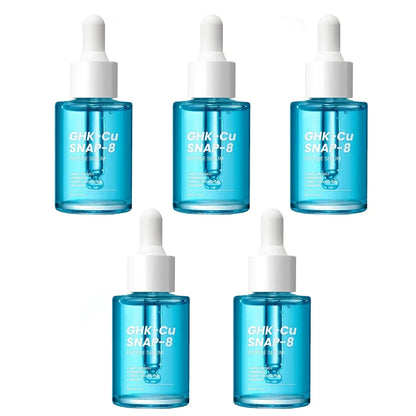 GHK-Cu Copper Peptides Facial Serum with SNAP-8 for Fine Lines, Wrinkles, Firming, Deep Hydration & Collagen，All Skin Types
