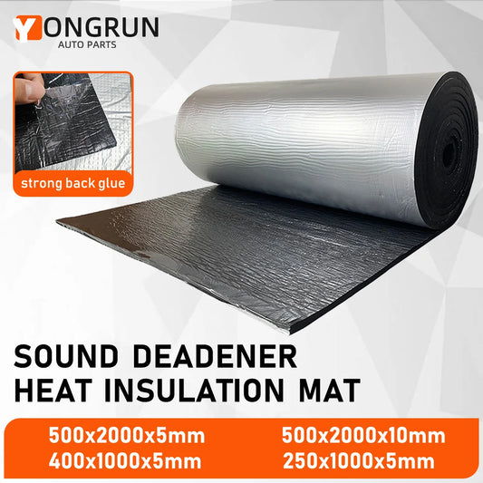 Car Heat & Sound Insulation Pad – Engine Hood & Trunk Noise Reduction