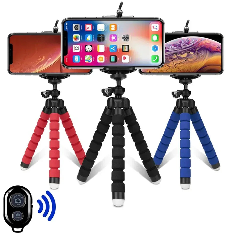 Tripods Tripod For Phone Mobile Camera Holder Clip Smartphone Monopod Tripe Stand Octopus Mini Tripod Stativ For Phone - Urbizia