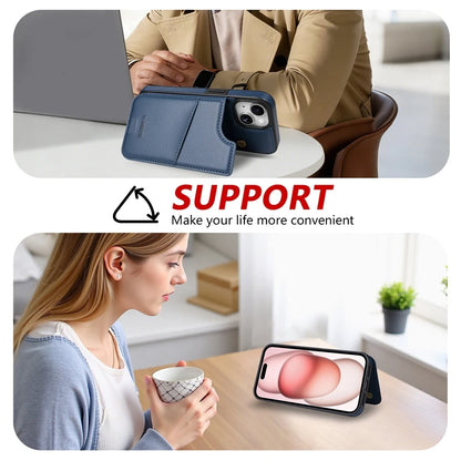 Wallet With Card Slot RFID Blocking Magnetic Flip Leather Case For iPhone 17 Pro Max 17e Air 16e 15 Plus 14 13 12 11 Cover