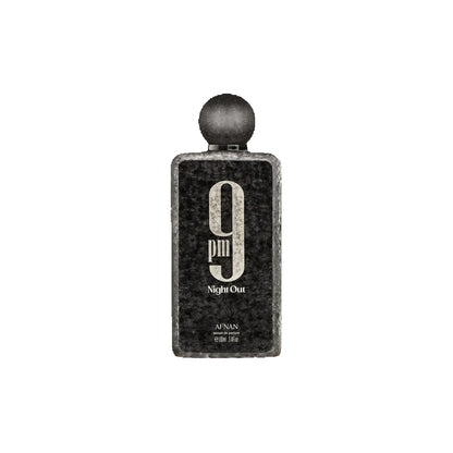 Afnan Unisex 9 PM Night Out Extrait de Parfum Spray 3.4 oz -Free Ship Long-Lasting Scent Fragrance For Daily Use