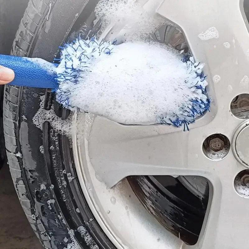 Super Plush Microfiber Car Wheel and Rim Cleaning Brush – 3 Colors
