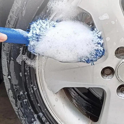 Super Plush Microfiber Car Wheel and Rim Cleaning Brush – 3 Colors
