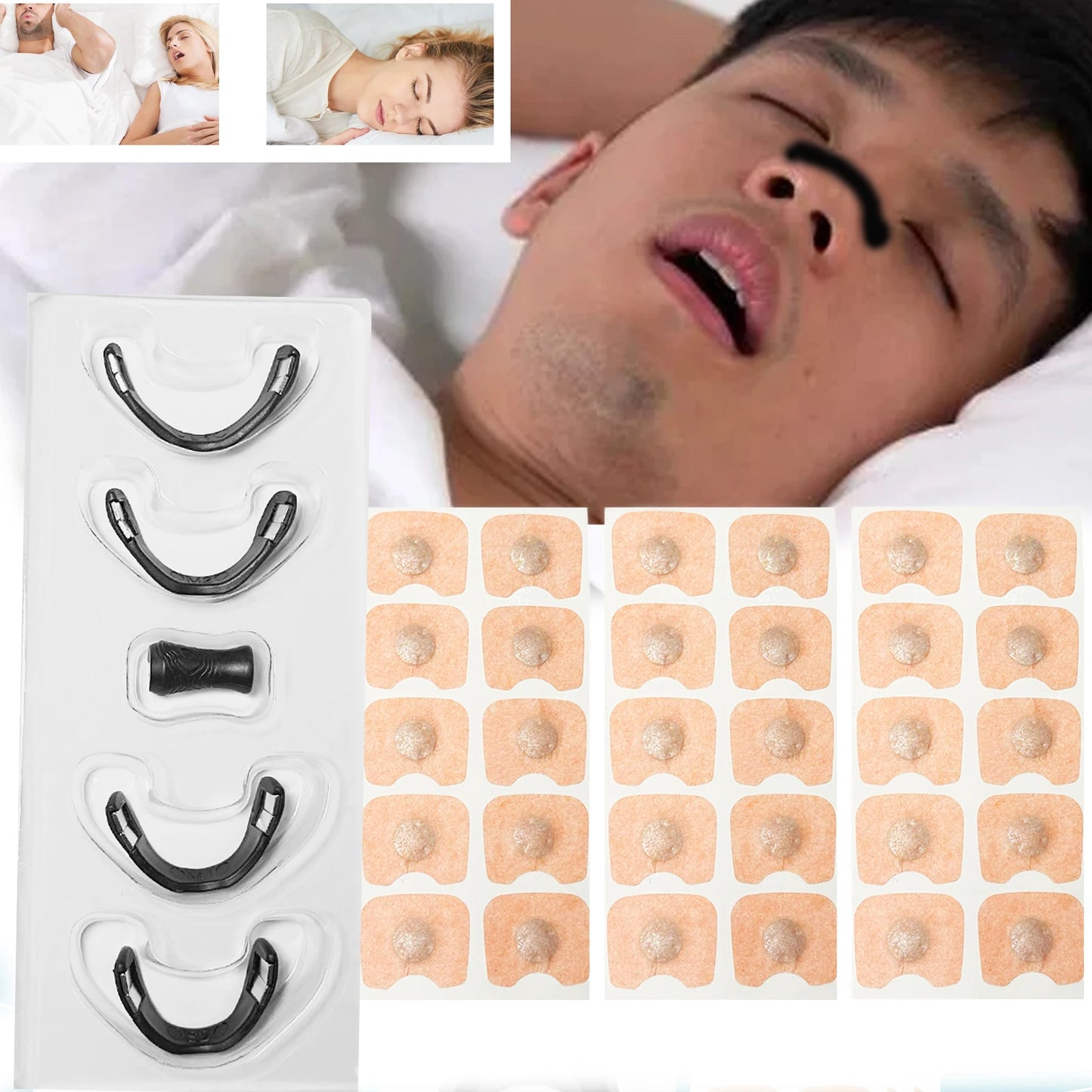 Magnetic Nasal Breathing Dilator – Anti-Snore & Sleep Aid