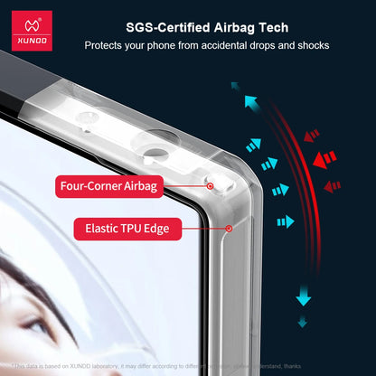 Xundd For Nubia Red Magic 11 Pro RedMagic 11 Pro Plus Case,Airbag Shockproof Shell,Camera Protection,Back Stripe Clear Cover