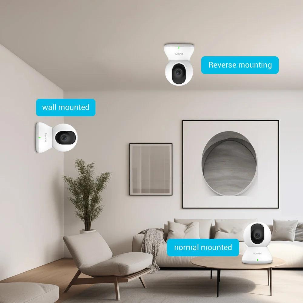 Baby Monitor Camera 2K HD Home Security Camera with Motion Detection and Two-Way Audio, Easy Setup, Clear Day & Night