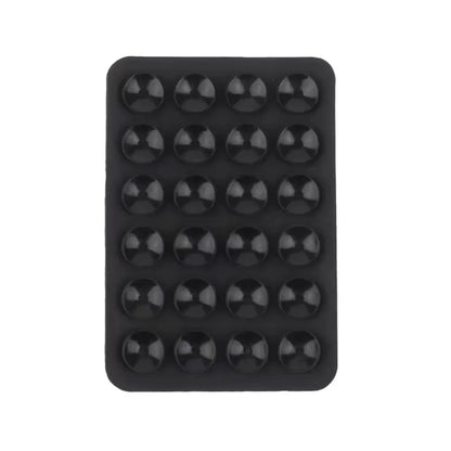 Silicone Suction Phone Holder Mat Multifunctional Suction Cup Wall Stand Square Anti-Slip Single-Sided Case Mount Back Sticker