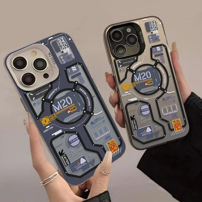 iPhone Luxury Circuit Label Shockproof Bumper Case