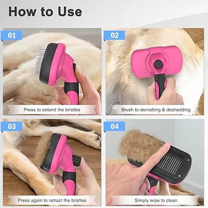 Self Cleaning Shedding Brush - Urbizia