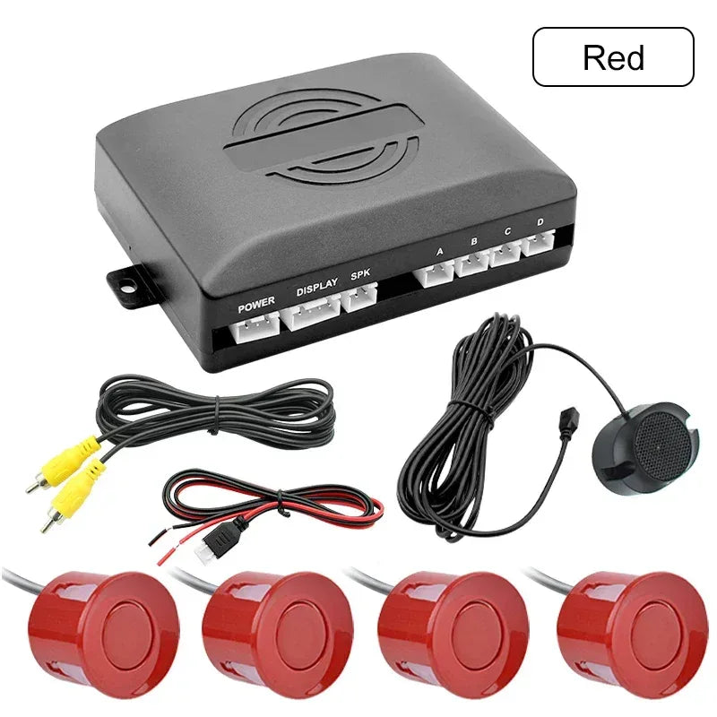 GreenYi AHD Car Video Parking Sensor Reverse Backup Radar Assistance Detector for Monitor Camera System 22mm Security Reversing - Urbizia