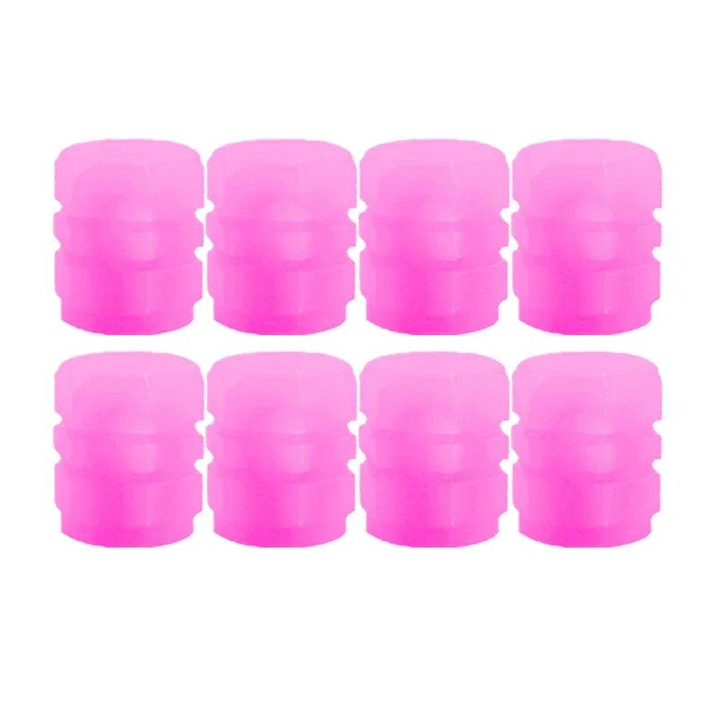 Luminous Fluorescent Car Tire Valve Stem Caps