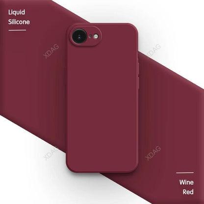 Matte Silicone Shockproof Case for iPhone 16 Pro Max