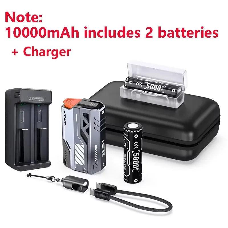 Vyvylabs 10000-50000mAh Detachable Power Bank 22.5W Fast Charger External Battery Removable Replaceable Battery For Mobile Phone