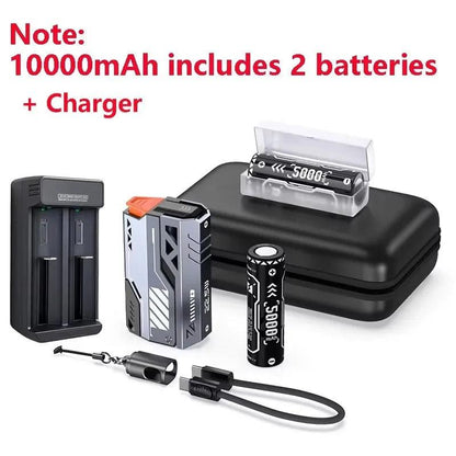 Vyvylabs 10000-50000mAh Detachable Power Bank 22.5W Fast Charger External Battery Removable Replaceable Battery For Mobile Phone