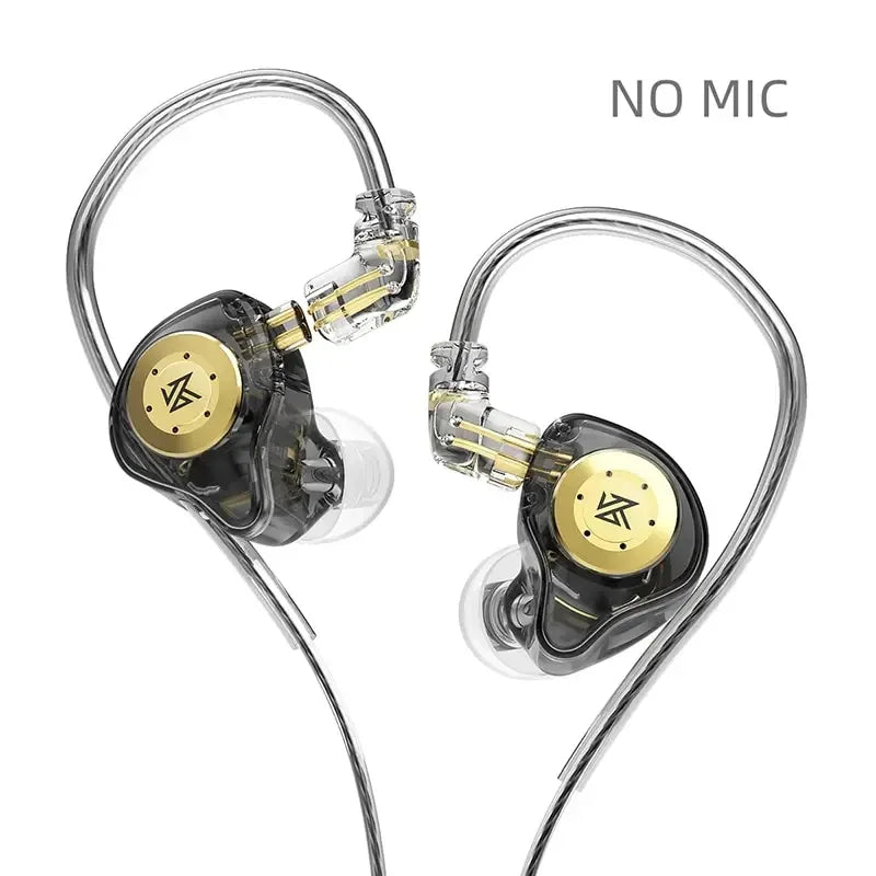 KZ EDX PRO Dynamic Earphones HIFI Bass Earbuds In Ear Monitor Sport Noise Cancelling Headset - Urbizia
