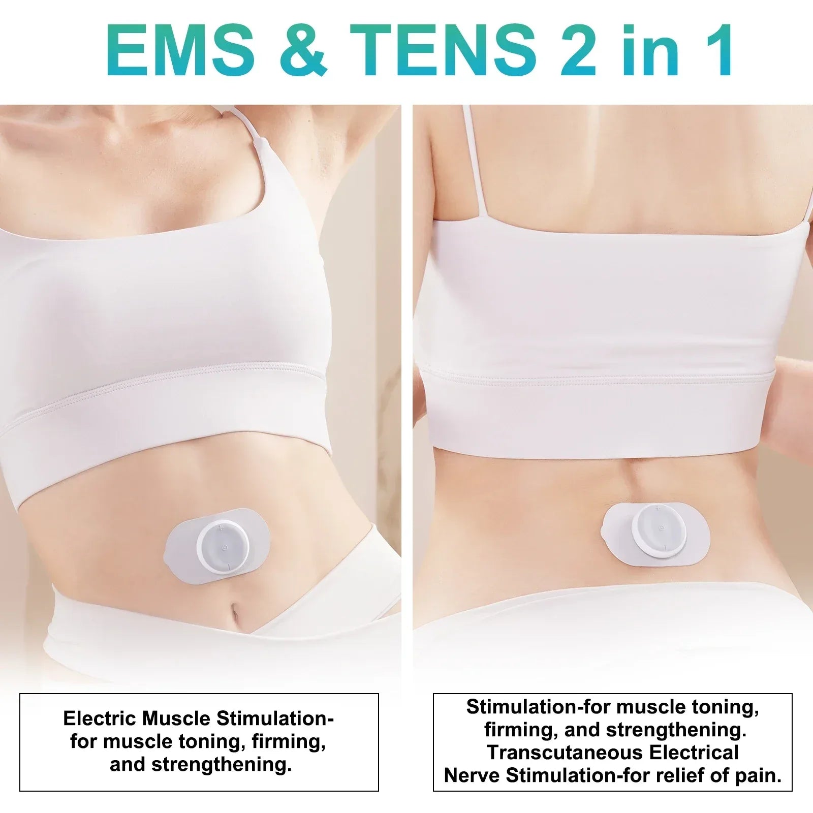 Masgre Wireless TENS EMS Muscle Stimulator - Urbizia
