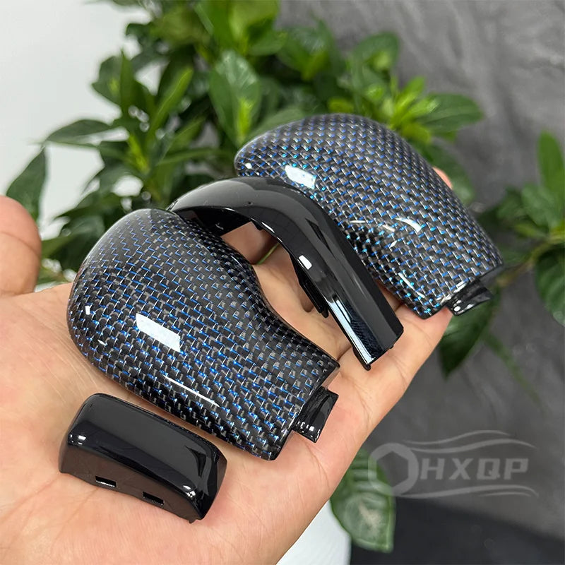 Customized Forged Carbon Fiber Side Cover Shift Gear Head Suitable for Volkswagen Passat CC Golf