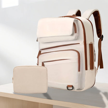 Large-Capacity Travel Multifunctional Backpack, Flight-Friendly, Computer-Friendly, Business Backpack for Men, College Student Backpack, Women's Carry-On Conference Office Backpack