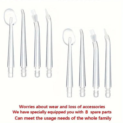 8Pcs Dental Water Flosser Replacement Nozzle Set