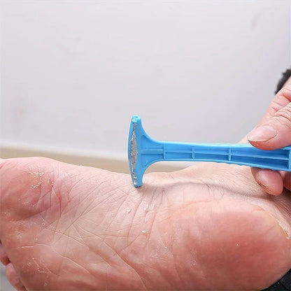 1pc  Foot Heel Callus Remover Feet Dead Skin Removal Skin Care Tool Plastic Portable Pedicure Rasp