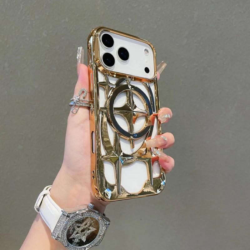 MagSafe Magnetic Hollow Cooling Case for iPhone 17–12 Series