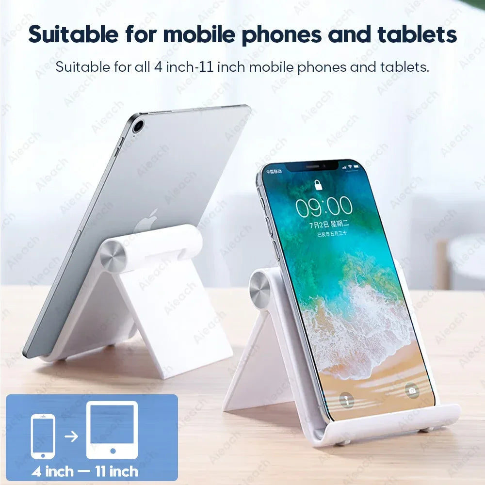 Adjustable Folding Tablet Stand 7.9–11 Inch Desktop Holder