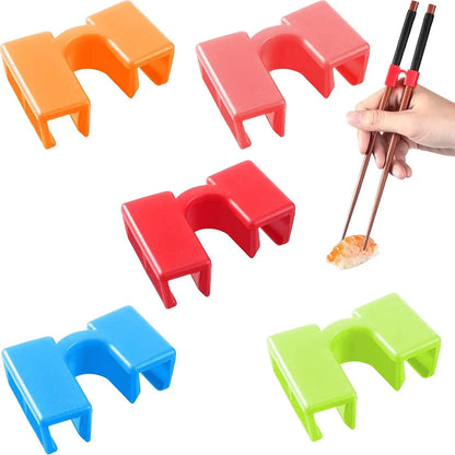 5PCS Reusable Chopsticks Trainer Helper Set