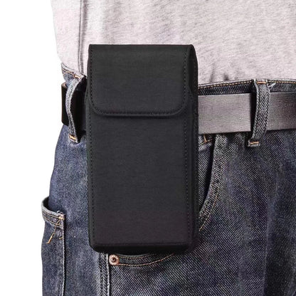 For Samsung S26 S25 S24 S23 S22Plus S26 Ultra S26 FE Smart phone Case Belt Clip Holster Nylon Cloth Bag Flip Cover Phone Pouch