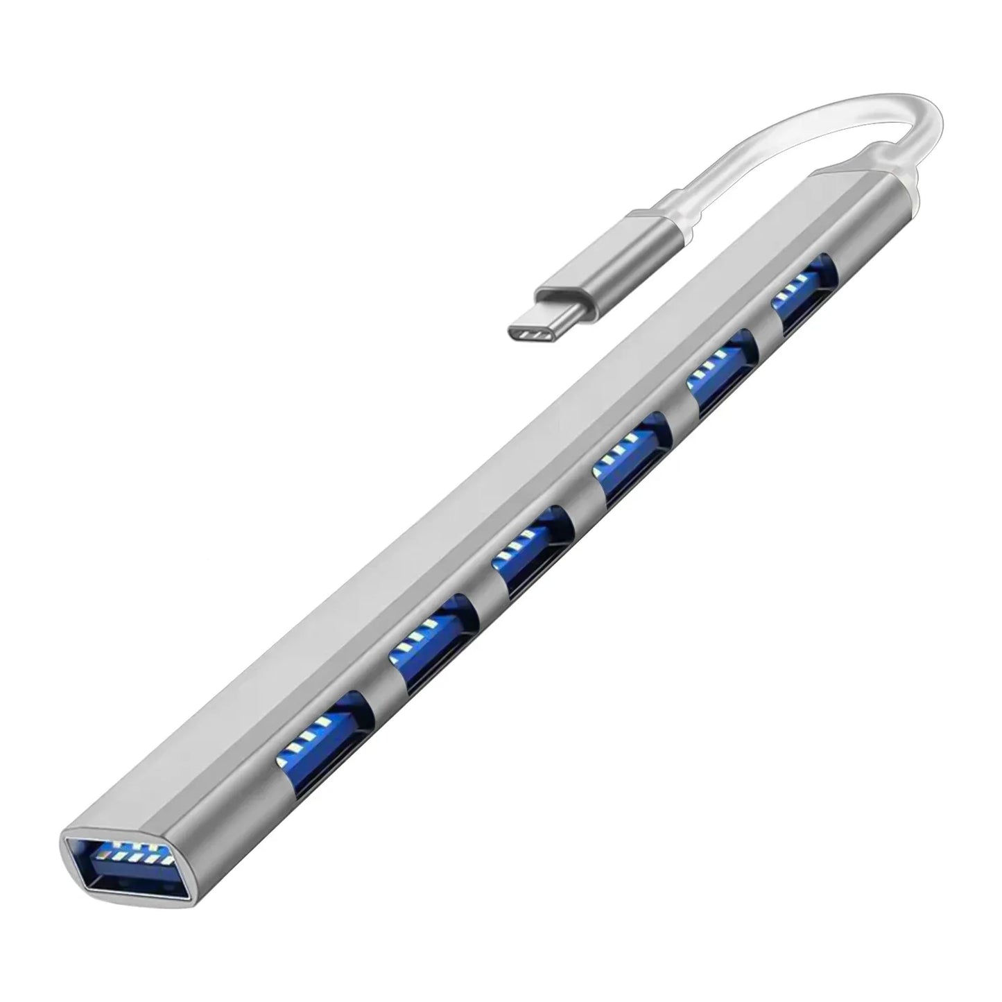 7-in-1 USB-C Hub with USB 3.0 Multi-Port Adapter