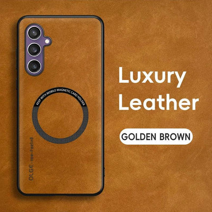 Magnetic MagSafe Leather Case for Samsung Galaxy Ultra Series