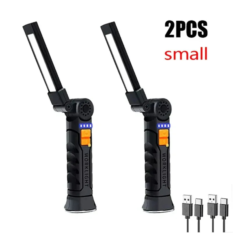 Portable USB Rechargeable COB LED Work Light - Urbizia