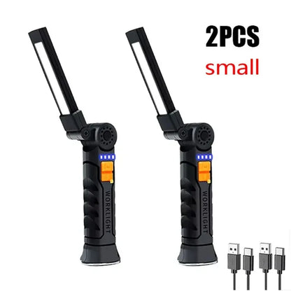 Portable USB Rechargeable COB LED Work Light - Urbizia