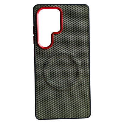 High End Business Magnetic Leather Phone Case for Samsung Galaxy S26 Ultra S26 Plus S25 Plus Edge for Wireless Charging Case