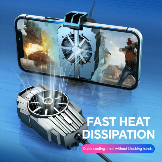Portable USB Mobile Phone Cooling Fan for Gaming & Overheating Control