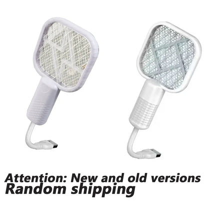 Mosquito Swatter Trap Mini USB UV Light Pest Control Electric Shock Mosquito Killer Lamp Portable Fly Bug Zapper Summer