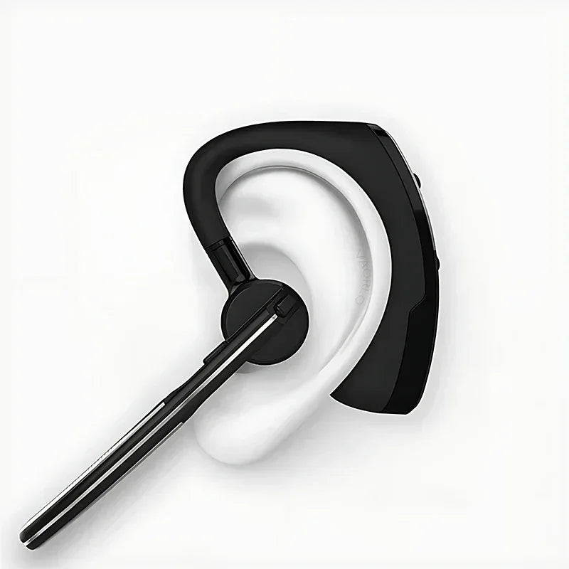 New V8 Wireless Bluetooth Single Earphone With HD Mic Stereo Headset Handsfree Call Business Headphone For Sports Driving Travel - Urbizia