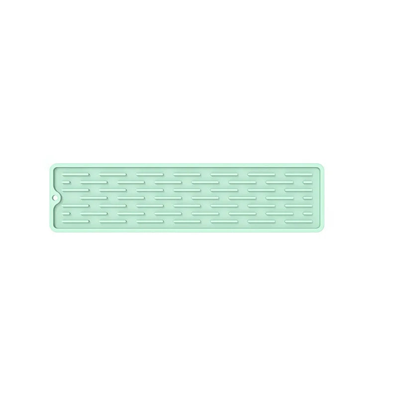 Kitchen Silicone Faucet Mat Drip Protection Pads Faucet Water Catcher Mat Sink Drain Pad Waterproof Non-slip Bathroom Gadget