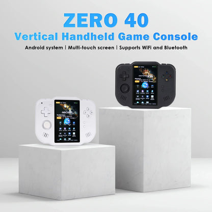 AMPOWN ZERO 40 Handheld Video Game Console 4'' IPS Multi-touch Screen Android A133P Magicx Zero40 Support Vibration Motor WiFi BT