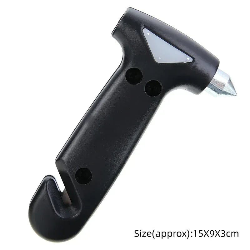 Mini Emergency Car Hammer Glass Broken Window Escape Safety Escape Knife Car Emergency Tool Seatbelt Cutter Window Breaker - Urbizia