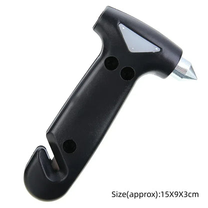 Mini Emergency Car Hammer Glass Broken Window Escape Safety Escape Knife Car Emergency Tool Seatbelt Cutter Window Breaker - Urbizia