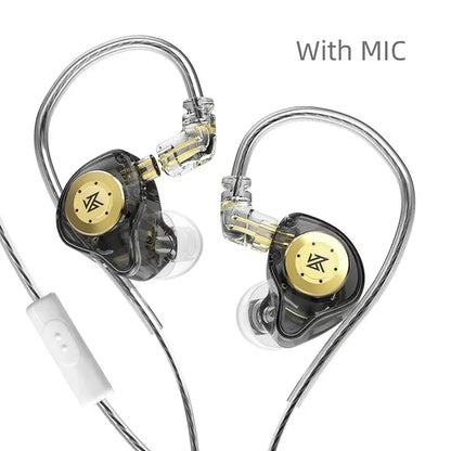 KZ EDX PRO Dynamic Earphones HIFI Bass Earbuds In Ear Monitor Sport Noise Cancelling Headset - Urbizia