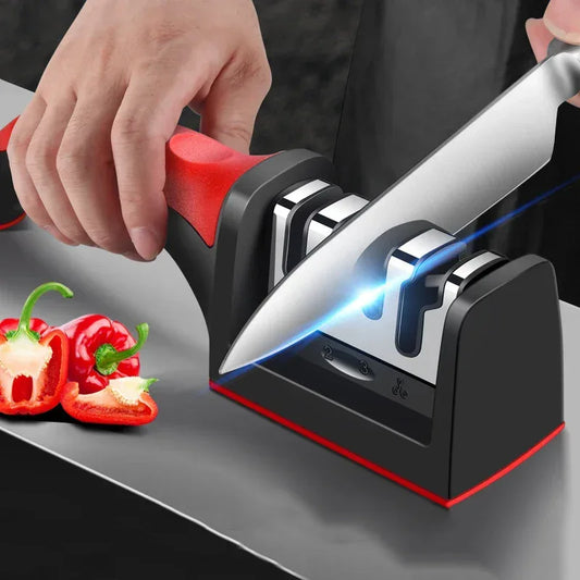 3-Segment Kitchen Knife Sharpener Tool