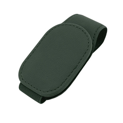 Magnetic Leather Eyeglass Hanger Clip Universal Car Sunglasses Holder Magnetic Eyeglass Hanger Clip For Cars Ticket Card Clip