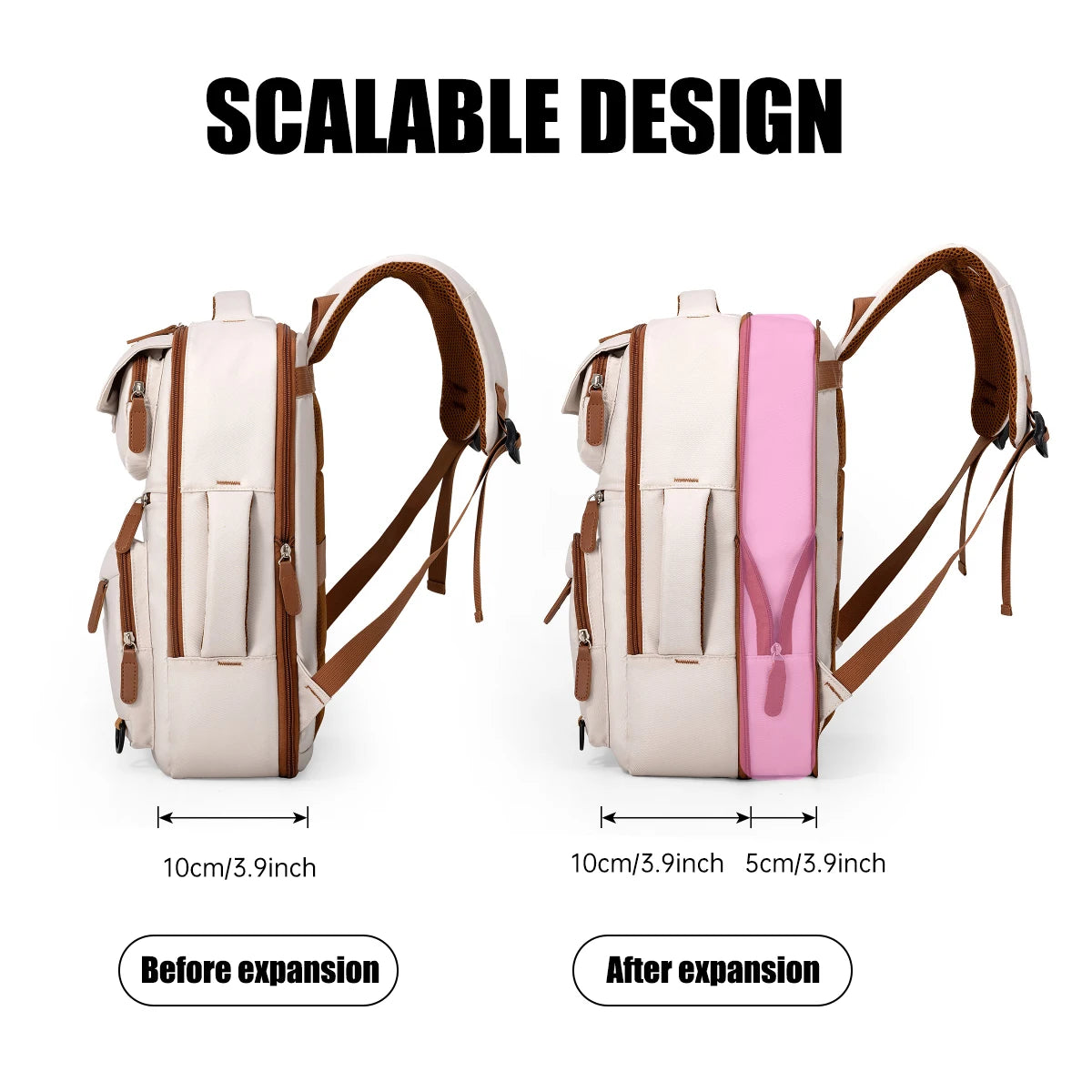 Large-Capacity Travel Multifunctional Backpack, Flight-Friendly, Computer-Friendly, Business Backpack for Men, College Student Backpack, Women's Carry-On Conference Office Backpack