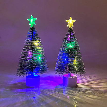 Luminous Mini Christmas Tree – Desktop Ornament