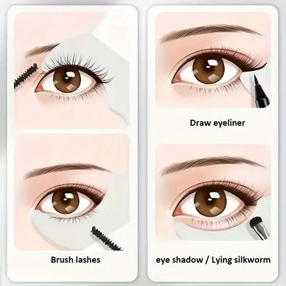 Silicone Eye Makeup Tool – Multi-Function Stencil