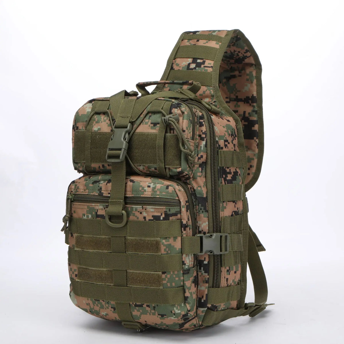 Tactical Assault Pack Sling Backpack Waterproof EDC Rucksack Bag for Outdoor Hiking Camping Hunting Trekking Travelling