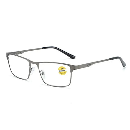 Men Business Reading Glasses Frame for Reader Mens Presbyopia Blue Light Blocking Eyeglasses Classic Hyperopia Spectacles Diopte