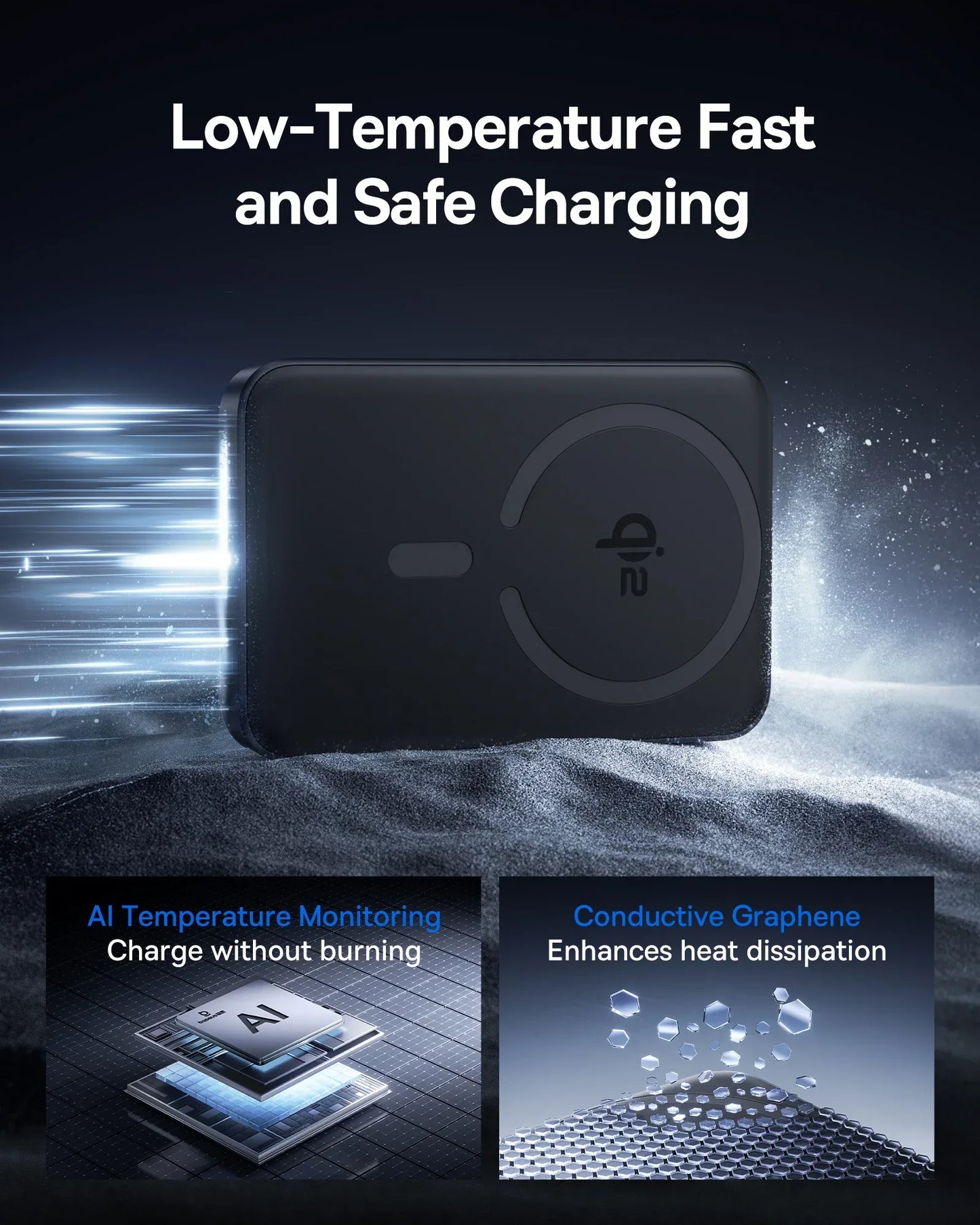 Baseus Qi2 10000mAh Magnetic Wireless Power Bank 15W