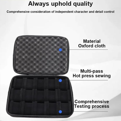 15 Slot Watch Storage Box Portable Jewelry Organizer Display Case For Watches Home Collection Gift